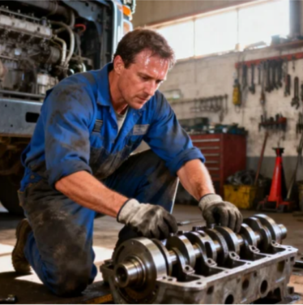 Når trenger en lastebiloljepanne byttes?